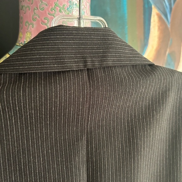 Dynamite Charcoal Pinstripe Skirt Set - Picture 14 of 16
